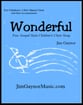 Wonderful Two-Part Mixed choral sheet music cover